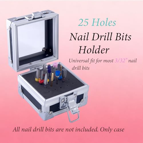 Rangement pour perceuse à ongles compact protégeant de la poussière pour ne plus perdre vos outils - 2