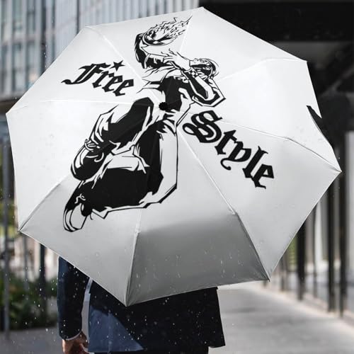 Parapluie automatique anime girl pliant fini les averses surprises grâce au format poche