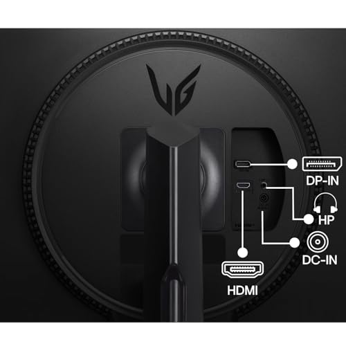 Image of LG 27GS65F 68.5 cm (27 Inch) Ultragear FHD (1920x1080) IPS Gaming Monitor with 180Hz, 1ms (GtG), HDR10, NVIDIA G-SYNC Compatible, AMD FreeSync, HDMI, Tilt /Height /Pivot Adjustable, Anti-Glare (Black)