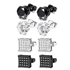 4pairs stud earrings pack