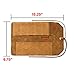 Hide & Drink, Rustic Small Tool Roll-Up Bag (10 Slots), Portable Carry-On Pouch, Workshop Storage, Woodworking Tools Organizer, Vintage, Full Grain Leather, Handmade, Swayze Suede