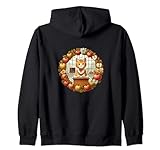 Wissenschaftliche Katze Katze Lehrerin Bildungsabschluss Katze Kapuzenjacke