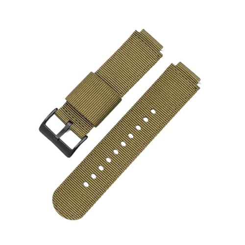 Bracelet de montre en nylon noir pour Casio G-Shock GM-2100 DW-5600 finition premium convexe