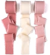 Amazon.com: Mlurcu Sheer Ribbon Organza Ribbon 1 Inch x 150Yd 6