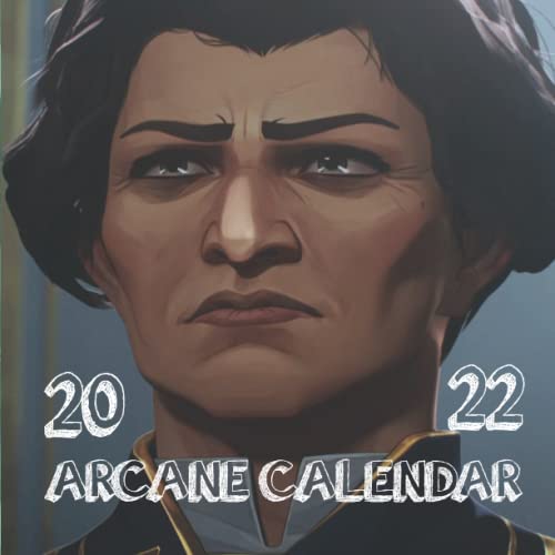 Officail Arcane Calendar 2022-2023: Official arcane calendar 2022 16 month Monthly Planner, Square Calendar with ARCANE illustration calendar 2022