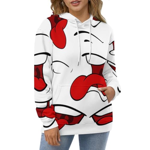 Sweat à Capuche Bouche pour Vos Sorties Urbaines Décontractées - 5