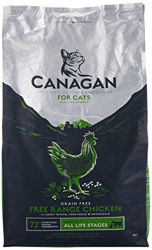 Canagan Complete Katzenfutter – getreidefrei, Freiland-Huhn