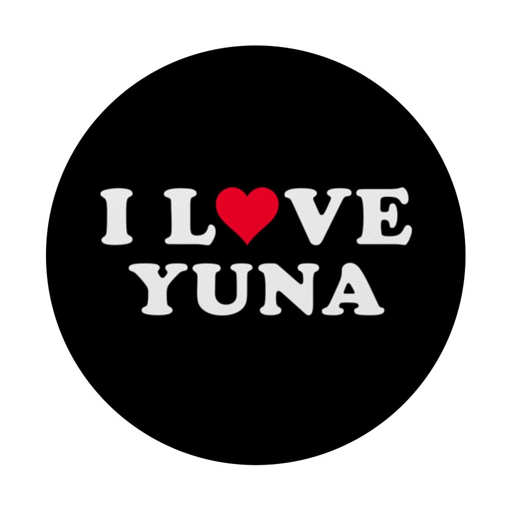 Amazon.com: I Love Yuna Matching Girlfriend & Boyfriend Yuna