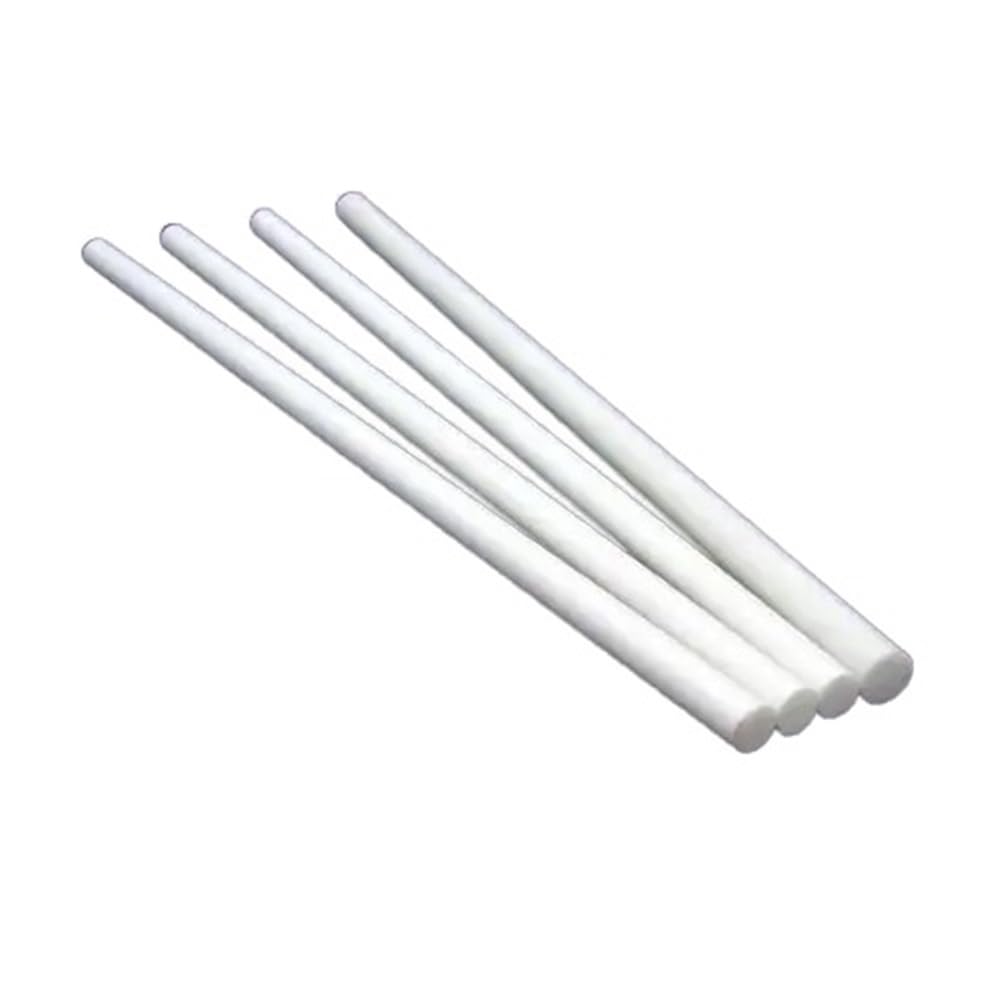 Amazon | 5本ホワイトグラスファイバーロッド、長さ1mソリッドグラス