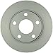 BOSCH 14010041 QuietCast Premium Disc Brake Rotor - Compatible With Select Audi A6 Quattro, Allroad Quattro; Ford Focus; REAR; 1 PACK
