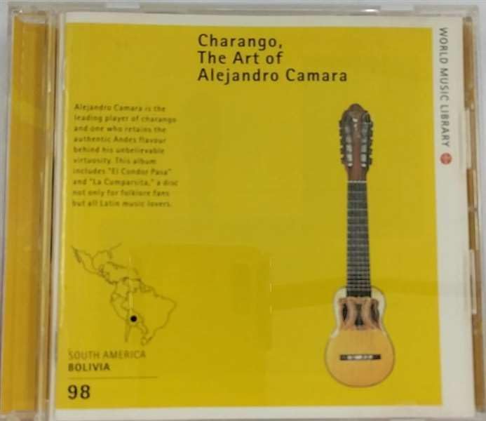 ALEJANDRO CAMARA - Charango The Art Of Alejandro Camara - CD
