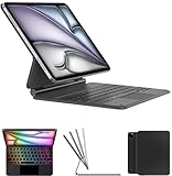 Tastatur Hülle für iPad air 11 zoll 2024 (M2), Tastatur für iPad Pro 11 Zoll...