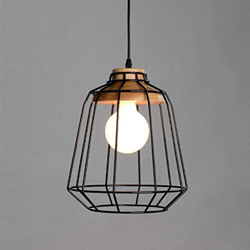 Lámpara de techo colgante E27 para iluminar dormitorios oscuros con estilo moderno 4