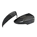Fouedy For Ford Kuga Escape C520 EcoSport 2013-2018 Focus 3 MK3 SE ST RS Gloss Black Side Wing Rearview Mirror Cover Case Caps ，Car Rear Side View Mirror Cover Cap