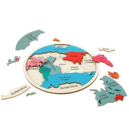Puzzle de mapa del mundo para niños: despierta su curiosidad viajera
