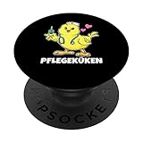 Pflegeküken Pflegeschüler Pflegekraft Gesundheitspfleger PopSockets mit austauschbarem PopGrip