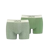 Levi's Mens Vintage Heather Men's Briefs (2 Pack) Boxer Shorts, Green, XXL