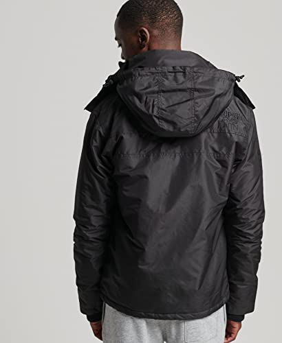 Superdry Mens Mountain Sd Windcheater Jacket Black Size L #TOP2