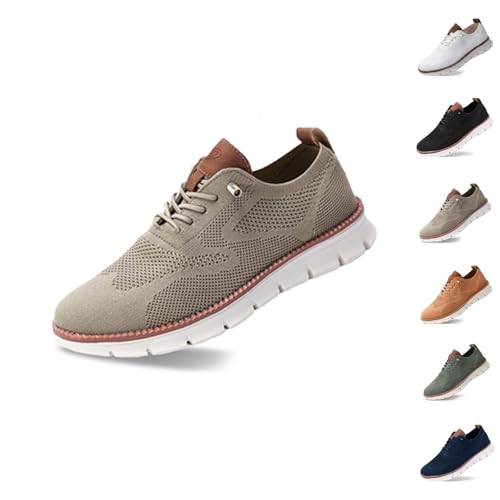 QingxingFa Zapatos Wearbreeze para Hombre, Calzado Breeze, Zapatos Wearbreeze para Hombre, Zapatos Breeze para Hombre Urbanos, Zapatos Urbanos Ultra Cómodos (43,Caqui) QingxingFa Zapatos Wearbreeze para Hombre, Calzado Breeze, Zapatos Wearbreeze para Hombre, Zapatos Breeze para Hombre Urbanos, Zapatos Urbanos Ultra Cómodos (43,Caqui)