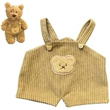 9-12"/30cm Overalls for Medium Bartholomew Bear 10inch Teddybear Clothes for Fuller-Figured Plush ToysNO Doll