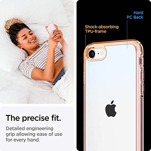 Spigen Ultra Hybrid Case Designed for Apple iPhone SE 2022 / iPhone SE 2020 / iPhone 8 / iPhone 7 - Rose Crystal