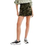 desigual rock Desigual Desigual Women\'s FAL_Duna, 4086 Dark KAKI Skirt, Green, M