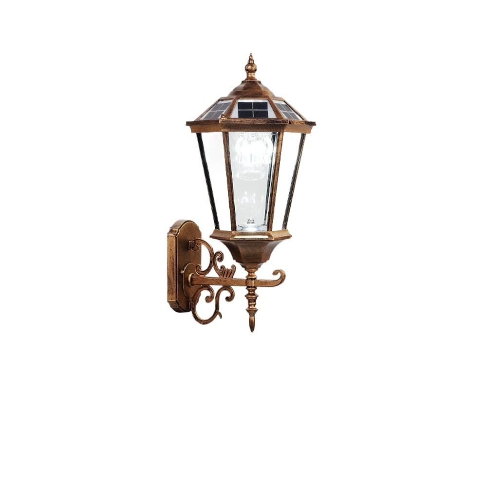 Applique murale extérieure en aluminium style européen rétro haut de gamme