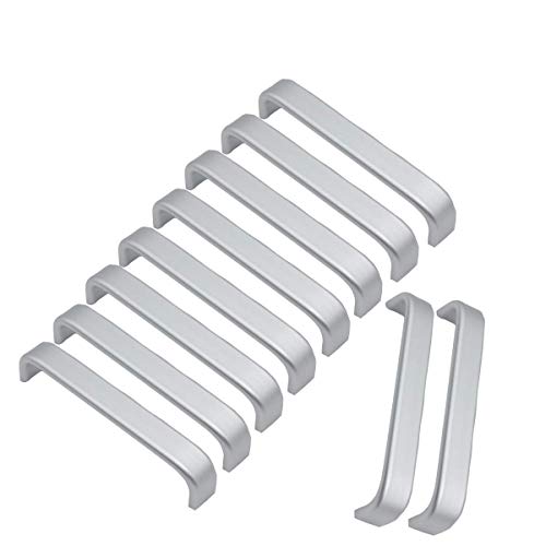10 tiradores para cocina, armario de cocina, armarios, cajones, dormitorios, muebles, tiradores (160 mm)