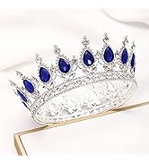 Bmirth Queen Bridal Wedding Crowns and Tiaras Princess Crystal Crown Baroque Bride Rhinestone Tia...