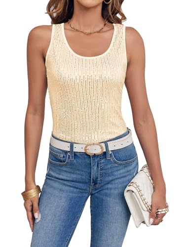 完売品　ガジェス　Gajess Glitter Camisole ガジェス Gajess Glitter Camisole Sequin Tank Top for Women