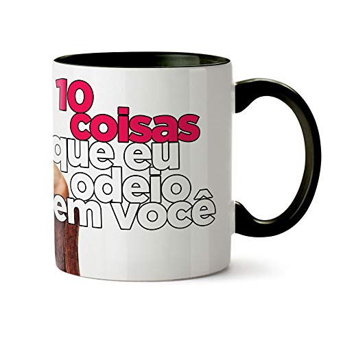Caneca 10 coisas que eu odeio em você - Logo