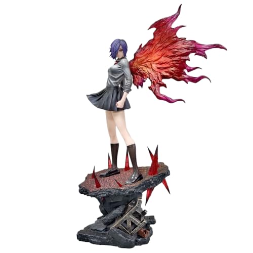 Zhongkaihua Figura de anime Kirishima Toka Figura de 37 cm Modelo de PVC Estatua Kirishima Toka Ken Figura de acción Colección Decoración Fans