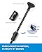 OCEANBROAD SUP Paddle - Adjustable Stand-Up Paddle for Paddleboard Kayak, Adjustable Aluminum Alloy Shaft 68