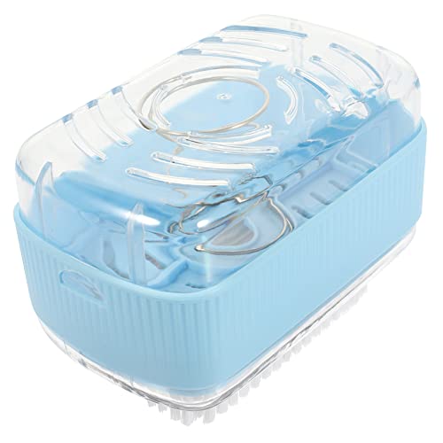Garneck Travel with Rollers Sturdy Pp Abs Soap Foaming Box Easy to Use Soap Holder