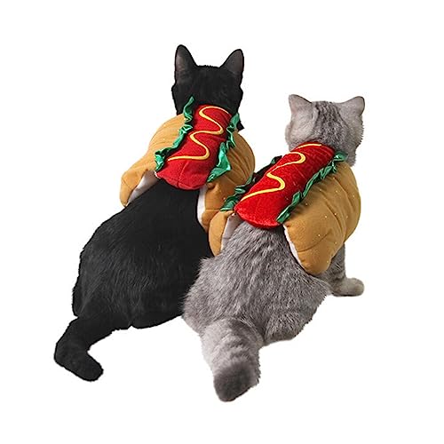 Disfraz Hot Dog para Perros y Gatos, Talla S miniatura 5