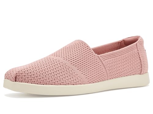 Image of TOMS Women's Alpargata Plus Slip On Espadrille, Textile Upper, Relaxed Fit, CloudBound Insole, Stretchy Easy On and Off