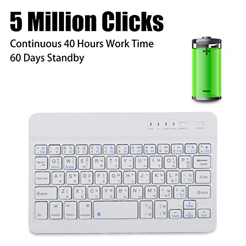 Teclado Bluetooth Ultra Slim Oumij Conectividad Bluetooth miniatura 3