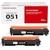 051 MF264dw Toner Cartridge Compatible for Canon Toner Cartridge 051 CRG-051 051H CRG-051H for imageCLASS MF260 MF264dw MF269dw MF267dw MF266dn MF263dn MF264 LBP160 LBP162dw LBP161dn Printer 2-Pack