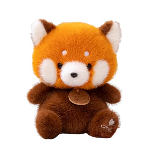 TUBAWD Red Panda Cuddly Toy Red Panda Plush Pandas Teddy Stuffed Animal Soft Fluffy Plushie for Kids Teddy Pandas Toy