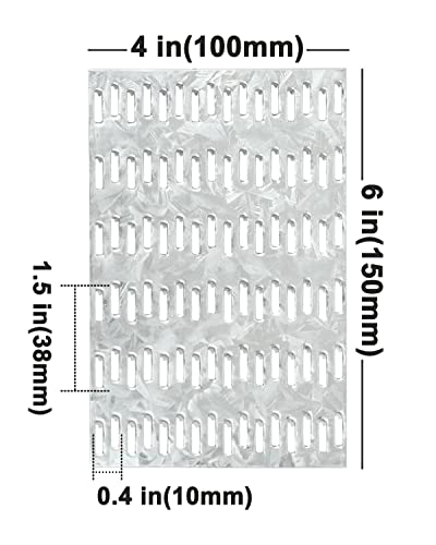 Mozcorn 20 Pack Truss Plates 4X6 Inch, Pronged Truss Mending Plate With Nail Teeth, Mending Plate For Roofing Wood Brackets Connector #TOP1