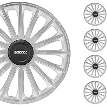 Sparco Set wheel covers Torino 16-inch Silver