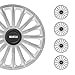 Satz Sparco Radzierblenden Treviso 16-Zoll Silber