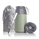 ✅ GESUNDE ERNÄHRUNG TO-GO I Genieße selbstgemachtes Essen wo und wann du willst mit dem Lunchpot von LARS NYSØM. Dank kompakter Maße eignet sich der Thermobehälter ideal für unterwegs: Volumen: 730ml, Höhe inkl. Deckel: 19cm, Ø 10cm, Gewicht: 450g