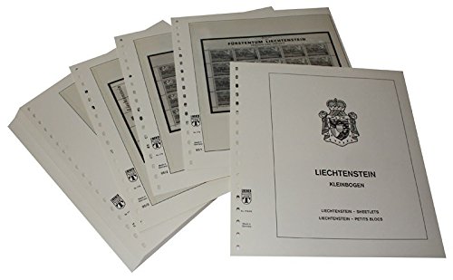 LINDNER Liechtenstein Petits Blocs 1995-1996 - Feuilles pré-imprimées
