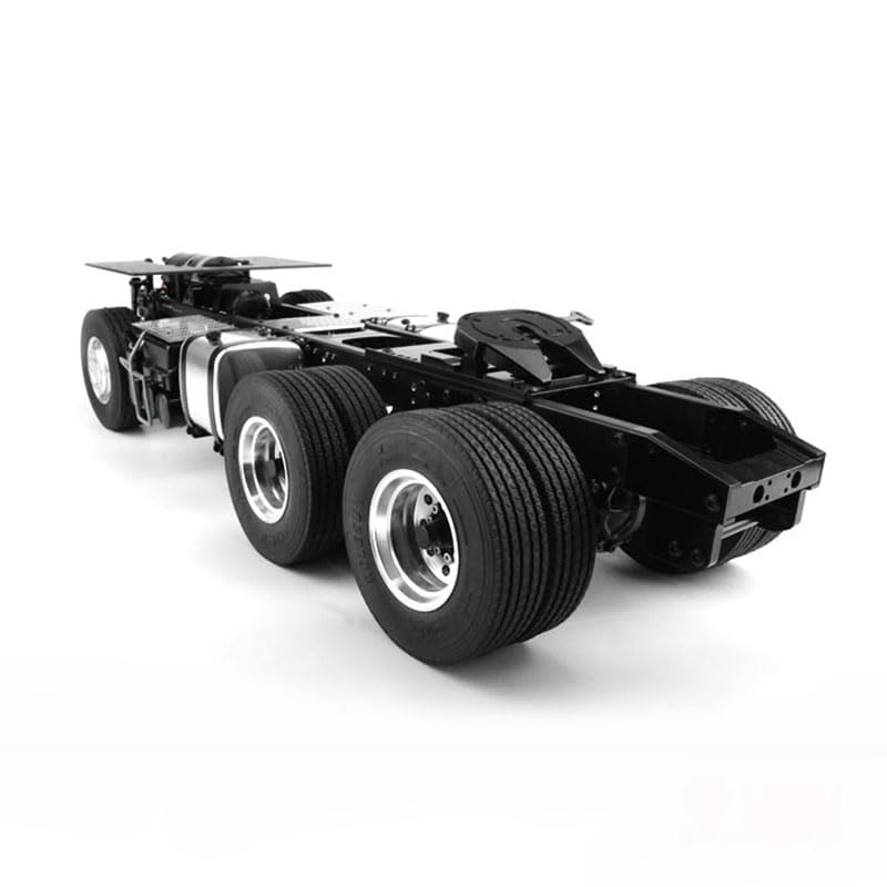 TOUCAN RC HOBBY LESU 3363 6 x 4 Metal Chasis DIY para Tamiya 56352 1/14 RC Tractor Camión Motor