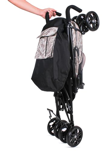 Passeggino Pieghevole Per Bambini Barotti Zoom Beige - 7