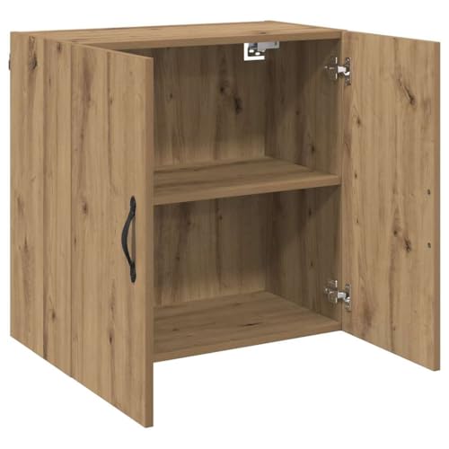 Armoire suspendue bois à 2 compartiments pour maximiser le rangement vertical - 6