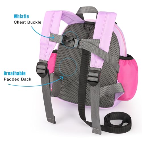 Image of STEAMEDBUN Backpack Leash for Toddlers 1-3: Baby Backpack with Leash for Boys Girls - Anti-Lost Harness for Walking