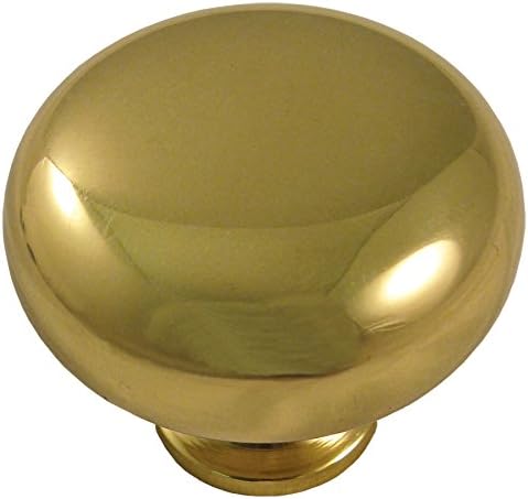 Stone Harbor Hardware Bi-Fold Closet Door Knob, 1-1/2 Inches, Satin Chrome