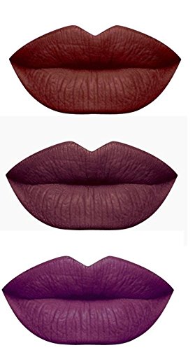 MATTE LIPSTICK 3 Pcs SET “THE GOTHIC DARKS”